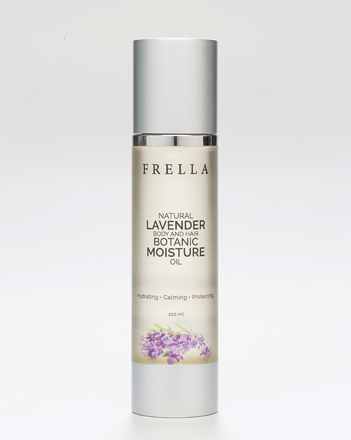 natural hair oil with lavender and coconut frella