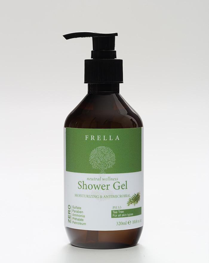 Sulfate Free Shower Gel with Tea Tree Essential Oil