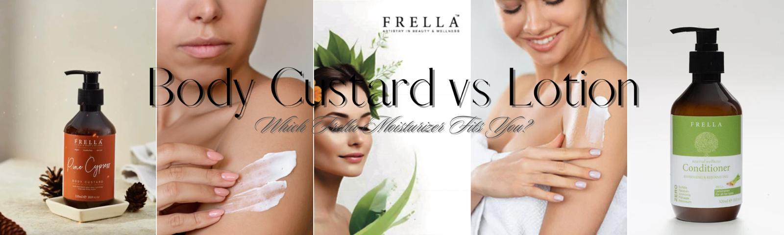 Body Custard vs Body Lotion