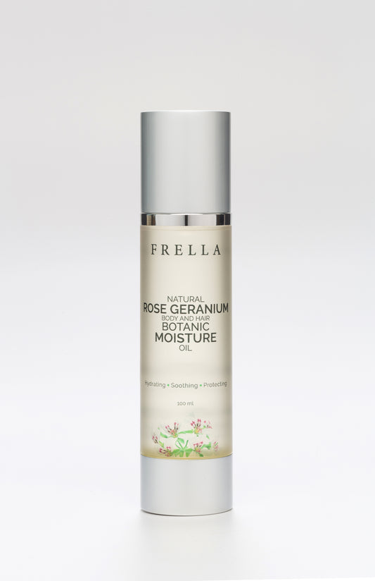 natural rose geranium oil for hair and skin frella