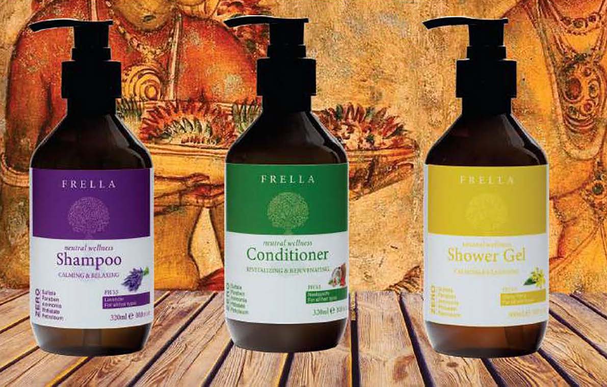 frella natural wellness kit hair and body care