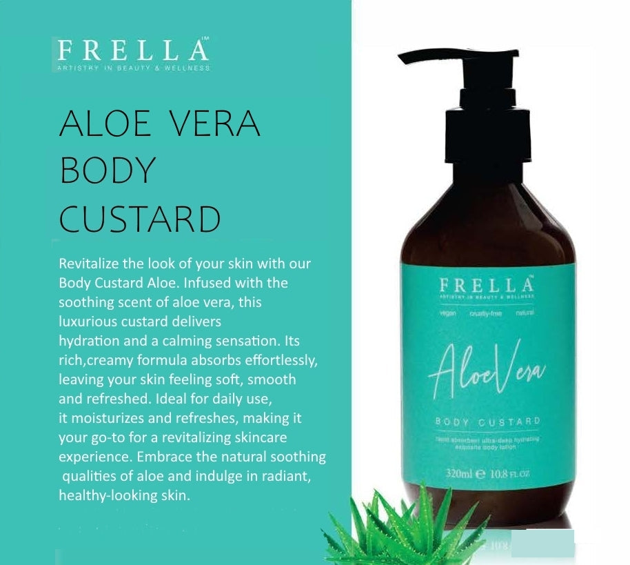 Frella Aloe Vera Body Custard Frella Canada