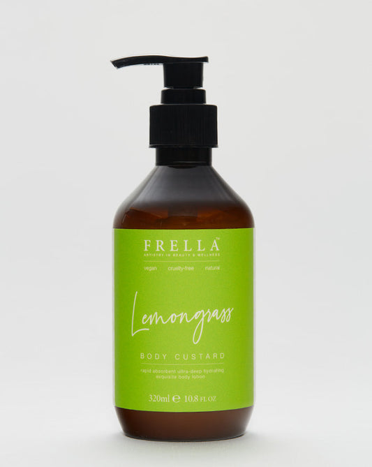 natural lemongrass moisturizing custard frella