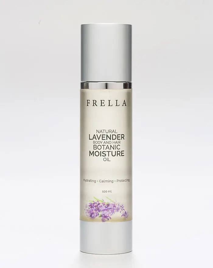 natural hair oil with lavender and coconut frella