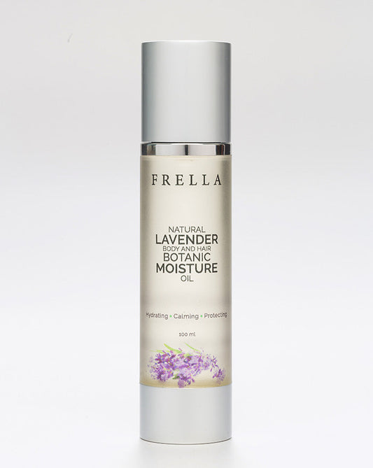 natural hair oil with lavender and coconut frella
