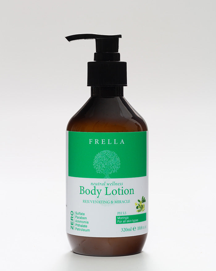 frella moringa body lotion sulfate free 320ml