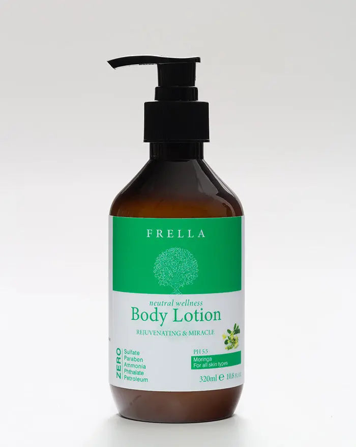 frella moringa body lotion sulfate free 320ml