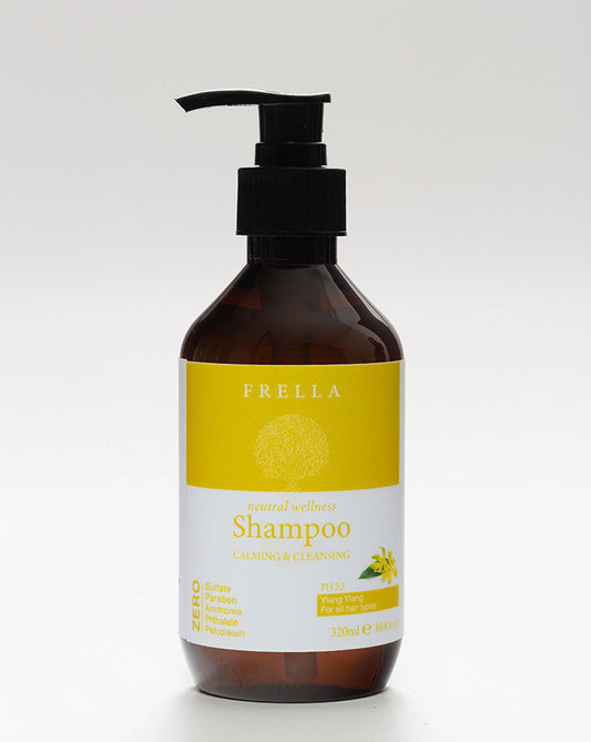 frella sulfate free ylang ylang shampoo 320ml