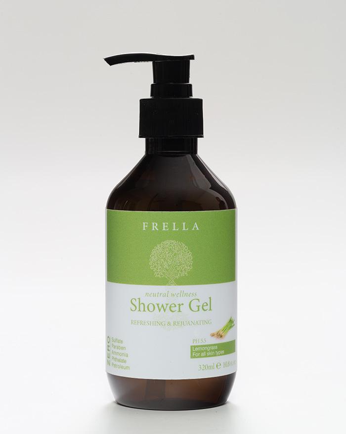 Sulfate Free Shower Gel with Lemongrass Essential Oil