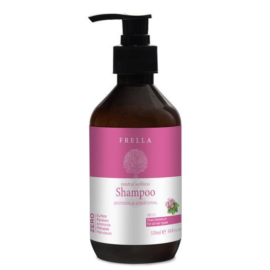 natural sulfate free rose geranium shampoo