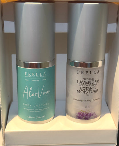frella hair and body oil gift duo 30ml