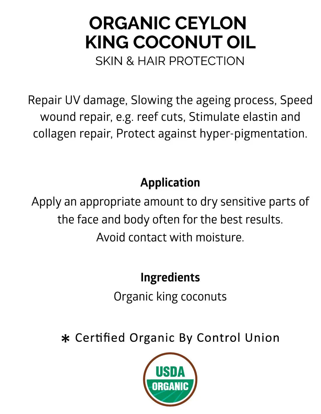Frella King Coconut Oil for Hair & Body Use 30ml/100ml Frella Canada