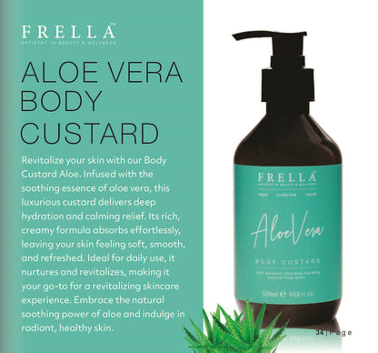 Natural Aloe Vera Body Custard