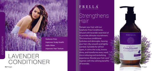 Sulfate Free Conditioner with Lavender Essential Oil 320ml