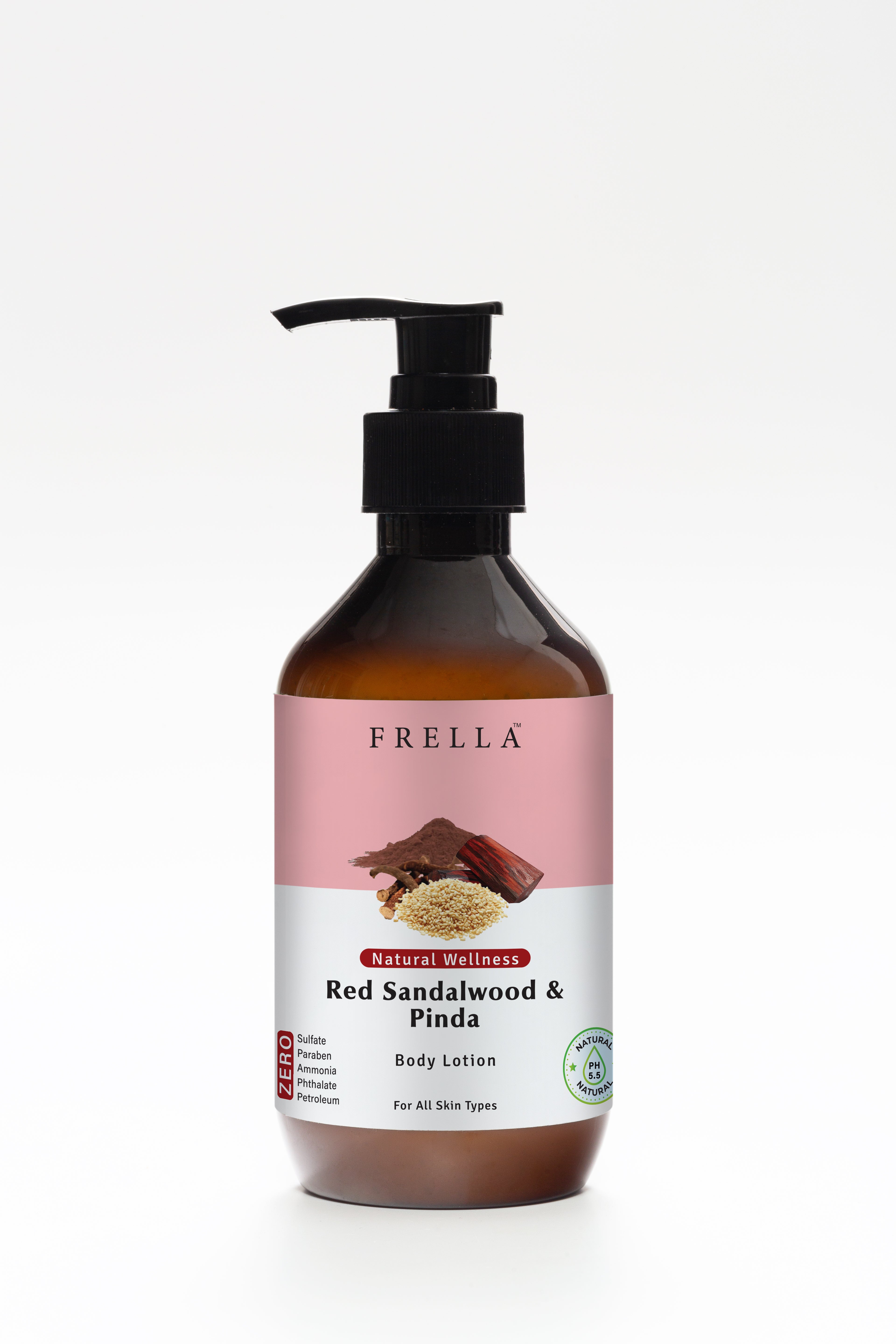 Frella Sandalwood & Pinda Body Lotion Frella Canada