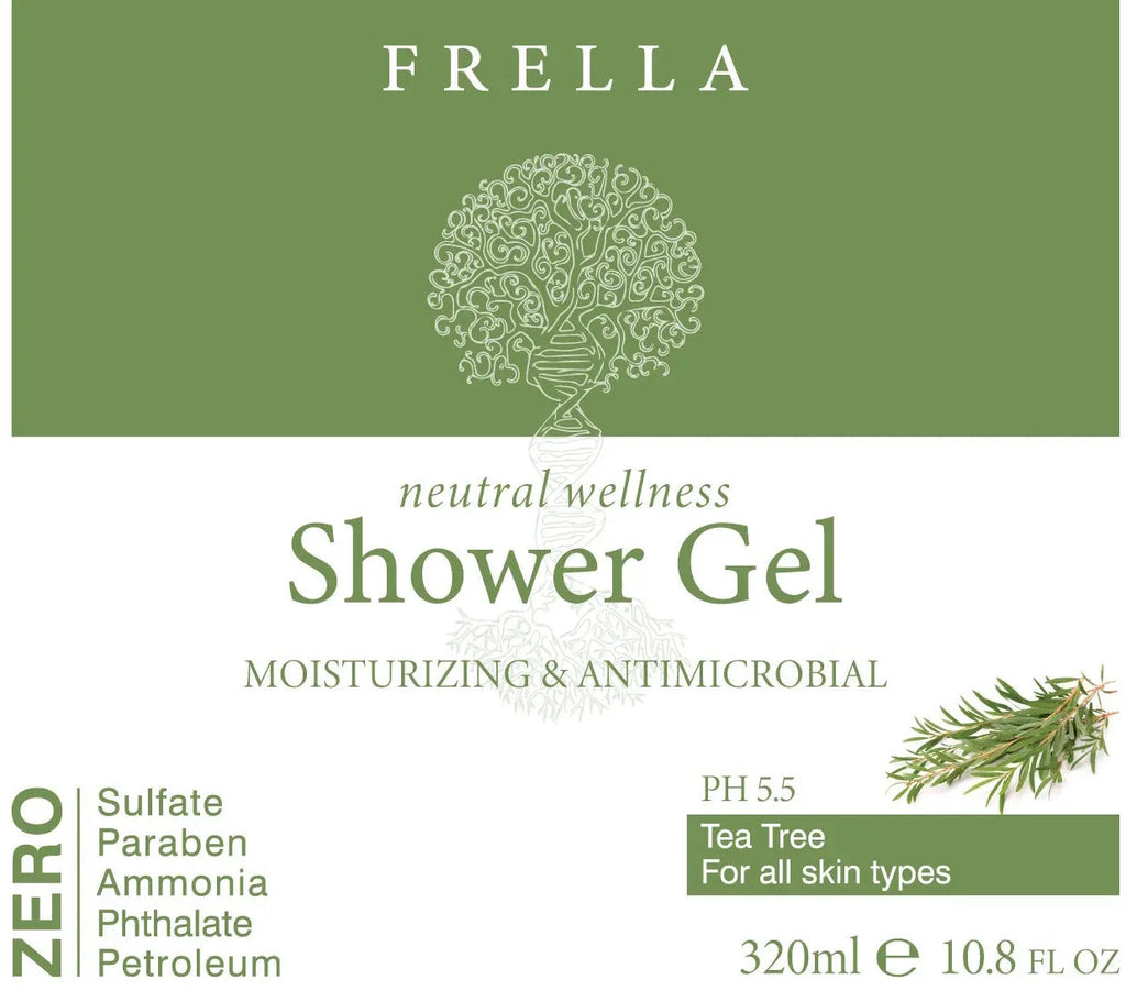 Frella Tea Tree Shower Gel with Essential Oil Frella Canada