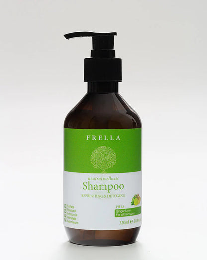 Frella Sulfate Free Shampoo with Ginger & Lime Essential Oil