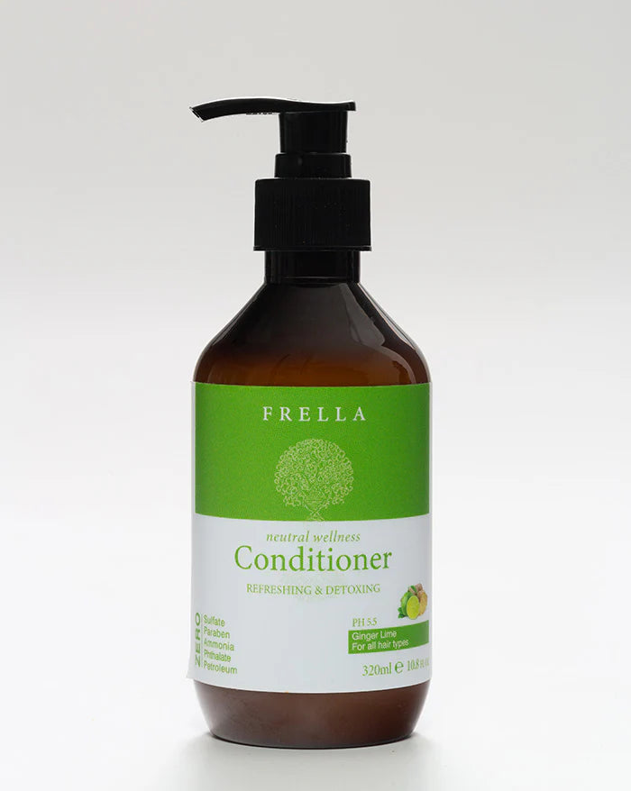Frella Sulfate Free Conditioner with Ginger & Lime Essential Oil
