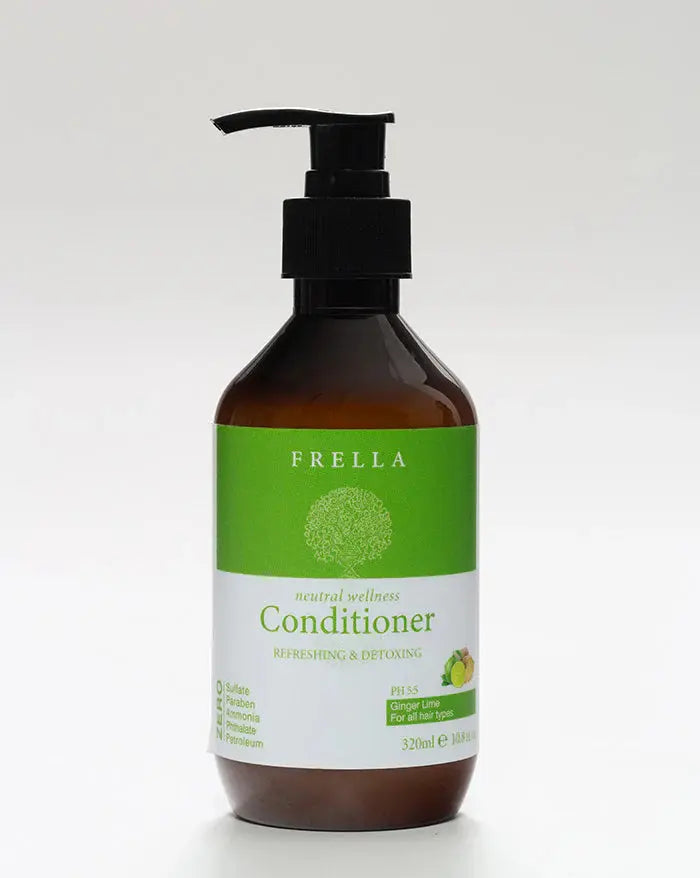 frella ginger and lime conditioner 320ml bottle